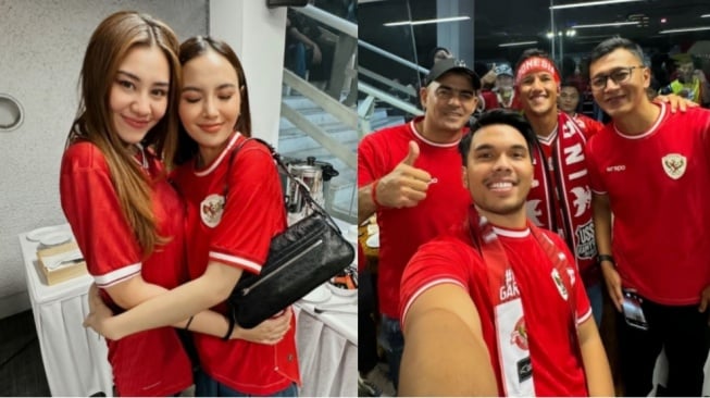 Aaliyah dan Thariq Dapat Fasilitas Mewah saat Nonton Timnas, Netizen Kepo: Bayarnya Berapa Ya?