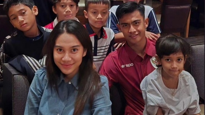 Azizah Salsha dan Pratama Arhan Bertemu Usai Laga Timnas Lawan Australia (Instagram)