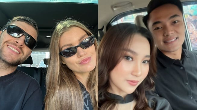 Top Model Vs Selebgram, Adu Pesona Luna Bijl dan Devani Audri Pacar Duo Kiper Timnas Indonesia