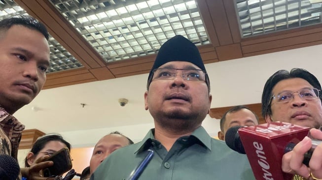 Menteri Agama Yaqut Cholil Qoumas. [Suara.com/Novian]