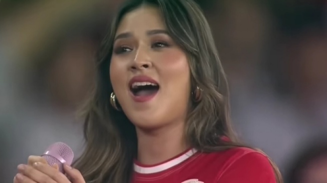 Raisa Andriana tampil di GBK