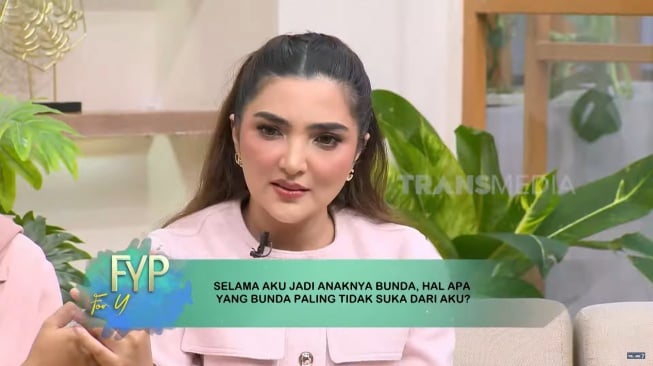 Potret Ashanty di acara televisi FYP (YouTube/TRANS7 OFFICIAL)