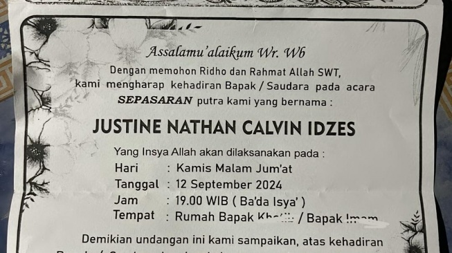 Orangtua Fans Timnas Indonesia Sejati, Bayi Ini Diberi Nama 'Justine Nathan Calvin Idzes'