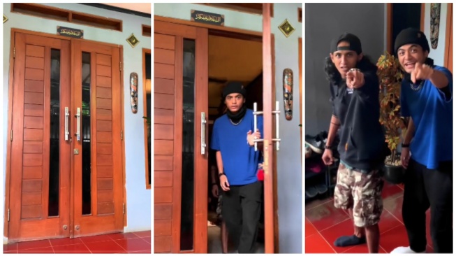 Penampakan rumah Vadel Badjideh. (TikTok/@vadelbadjideh)