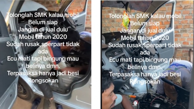 Curhatan pemilik mobil Esemka yang viral di media sosial (TikTok)