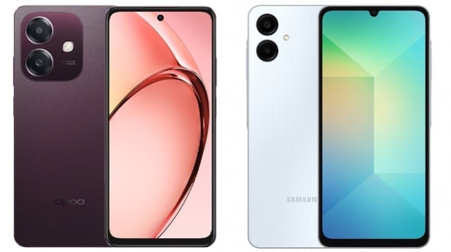 Perbandingan Spesifikasi OPPO A3x vs Samsung Galaxy A06, Duel HP Murah Terbaru