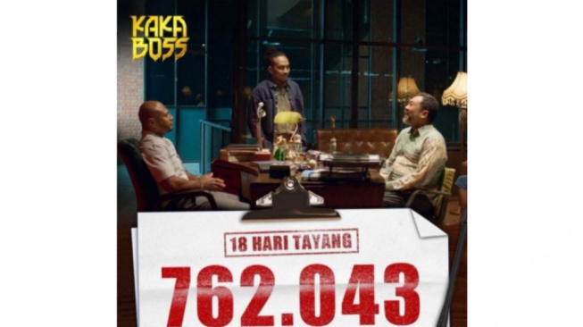 18 Hari Tayang Raih 762 Ribu Penonton, Film Kaka Boss Siap Tembus Sejuta!