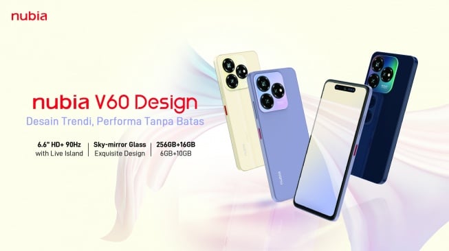 Nubia V60 Design. [ZTE]