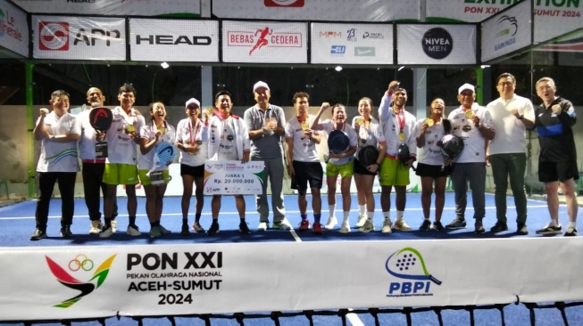 Bali Juara Umum Eksebisi Padel PON XXI Aceh-Sumut 2024, PBPI Fokus Pembinaan