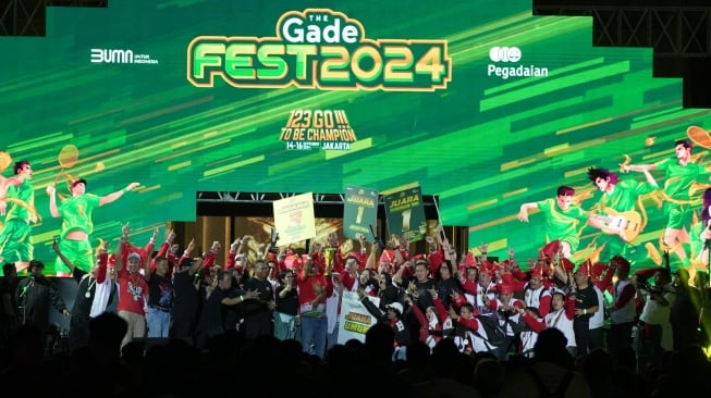 Wujud Employee Well-being, Pegadaian Gelar The Gade Fest 2024