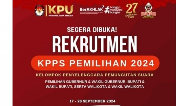 Syarat dan Cara Daftar KPPS Pilkada 2024 yang Sudah Dibuka, Ini Besaran Gajinya