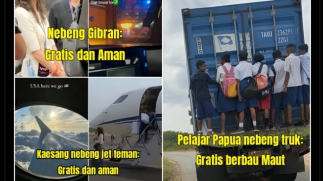 Sampai Trending, Netizen Buat Meme Kaesang 'Nebeng' Teman