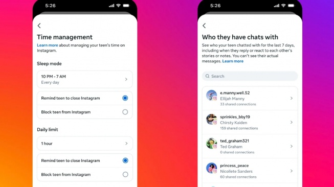 Meta Rilis Instagram Teen Accounts, Tawarkan Fitur Khusus untuk Remaja