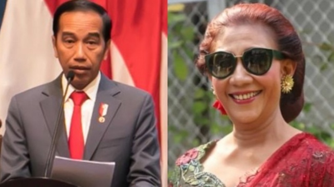 Jokowi Bedakan Sedimen dan Pasir Laut, Susi Pudjiastuti Semakin Menangis