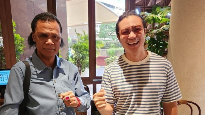 Baim Wong ajak Hercules nonton Lembayung (Instagram)