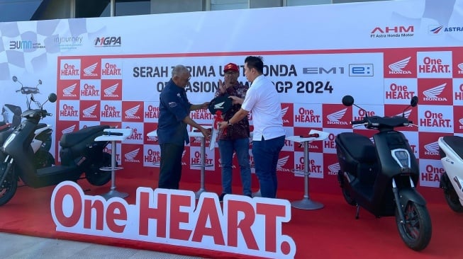 Motor Listrik Honda EM1 e: Akan Digunakan Pembalap MotoGP di Sirkuit Mandalika