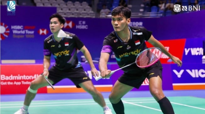 Pertemuan Perdana, Fikri/Daniel Hadapi Unggulan Satu di China Open 2024!