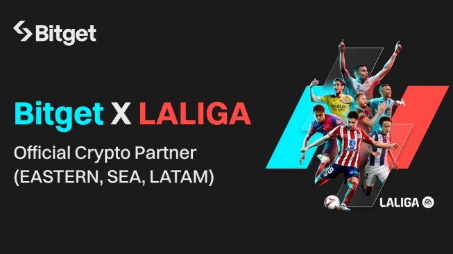 LaLiga Spanyol jalin kerja sama dengan Bitget.