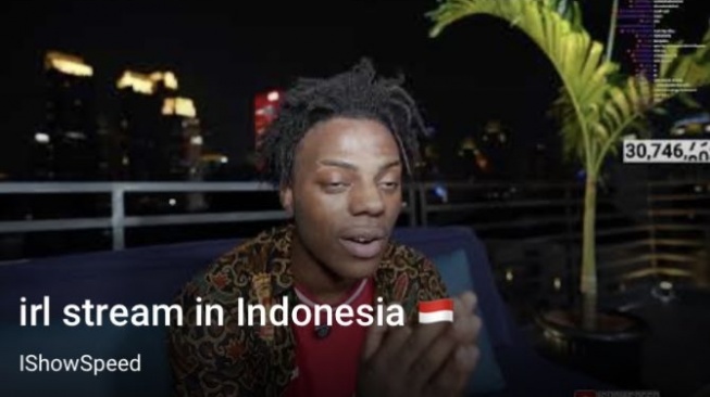 4 Jam Streaming di Indonesia, IShowSpeed Cetak Rekor 14 Juta Kali Ditonton