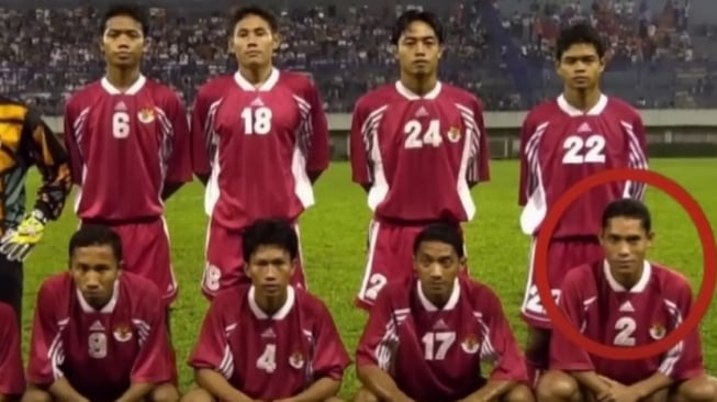 Anang Maruf saat membela Timnas Indonesia (NET)