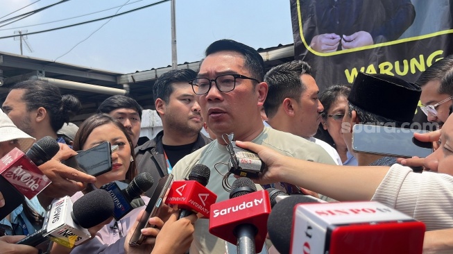 Bakal Calon Gubernur DKI Jakarta, Ridwan Kamil. (Suara.com/Fakhri)