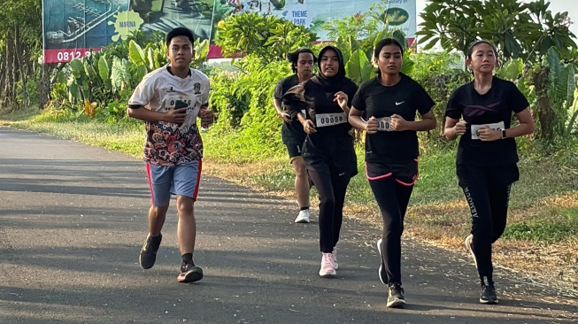 Rhino Eco Run 2024 - Lomba Lari Kampanye Pelestarian Badak Jawa. (Dok. KEK Tanjung Lesung)