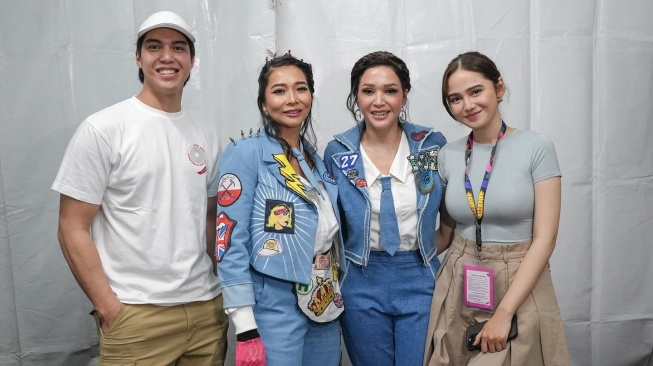 Syifa Hadju nonton Duo Maia di Pestapora 2024. [Instagram/@beril_photo]