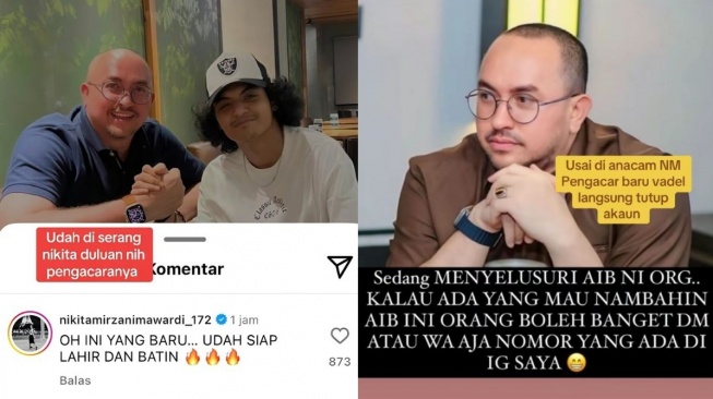 Respons Nikita Mirzani usai Vadel Badjideh diduga gandeng pengacara baru (TikTok/kiplirahman)