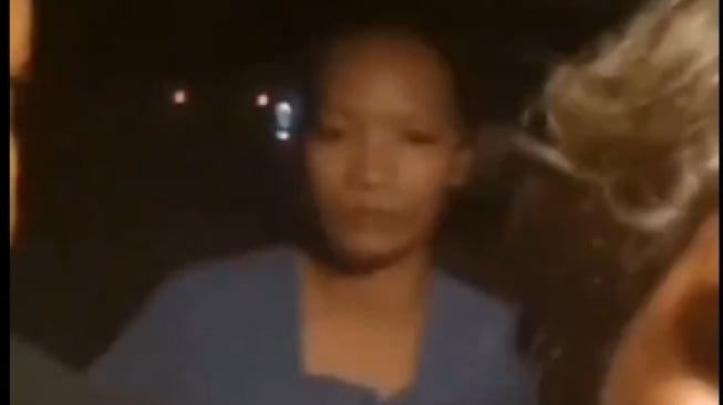 Tampang wanita penculik yang melakban wajah bocah Aqila di Lebak, Banten. (Tangkapan layar/ist)