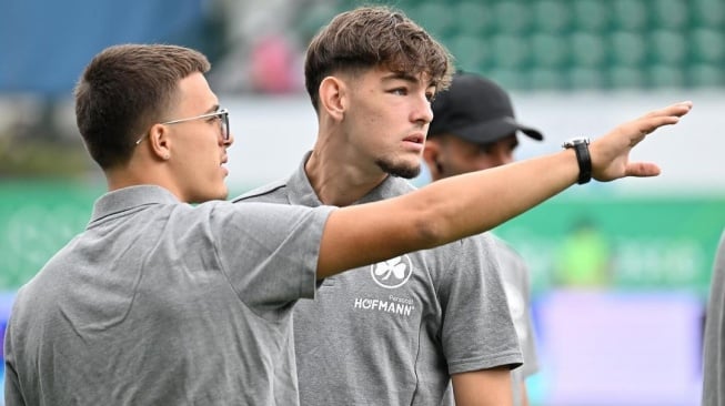 Reno Munz, pemain Jerman berusia 18 tahun bisa bela Timnas Indonesia tanpa naturalisasi.  [Dok. IG Reno Munz]