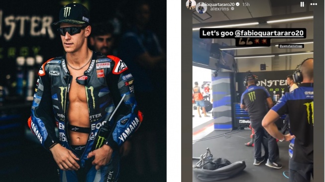 Fabio Quartararo tak sabar tampil di Sirkuit Mandalika (Instagram)