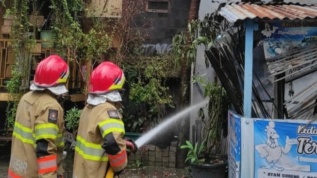 Kebakaran Hanguskan Rumah dan Laundry di Timoho Jogja, Diduga Gas Bocor