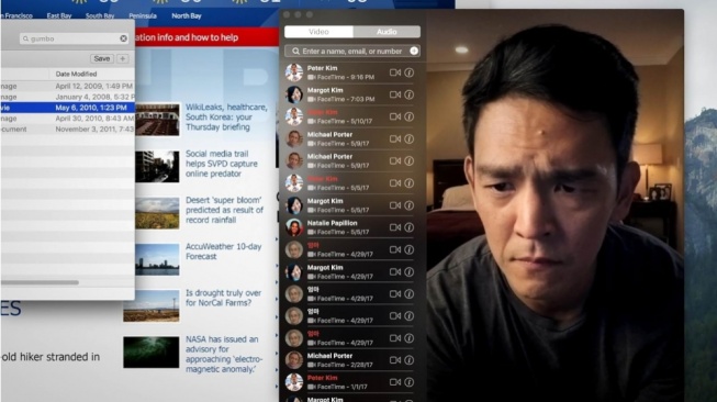 Ulasan Film Searching, Pencarian Anak yang Hilang dengan Bantuan Jejak Digital