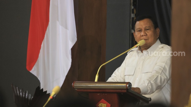 Presiden terpilih sekaligus Ketua Umum Partai Gerindra Prabowo Subianto mengaku siap mati demi bela rakyat miskin. (Foto: Tim Media Prabowo)