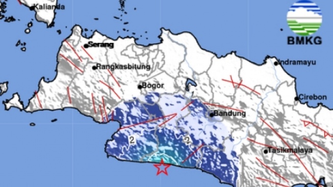 Pagi Ini, Gempa Bumi Bermagnitudo 4.4 Guncang Sukabumi