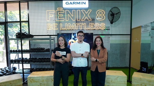 Peluncuran Garmin fnix 8 Series di Jakarta, belum lama ini. [Garmin Indonesia]