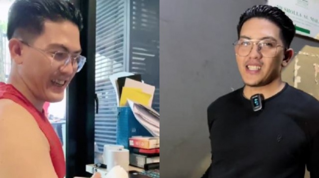 Pedro Adrian, adik Nikita Mirzani. [TikTok]