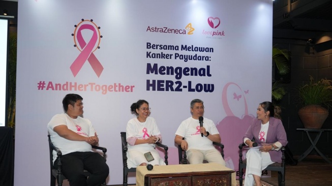 AstraZeneca Luncurkan Kampanye #AndHerTogether Perkenalkan Kanker Payudara HER2-Rendah