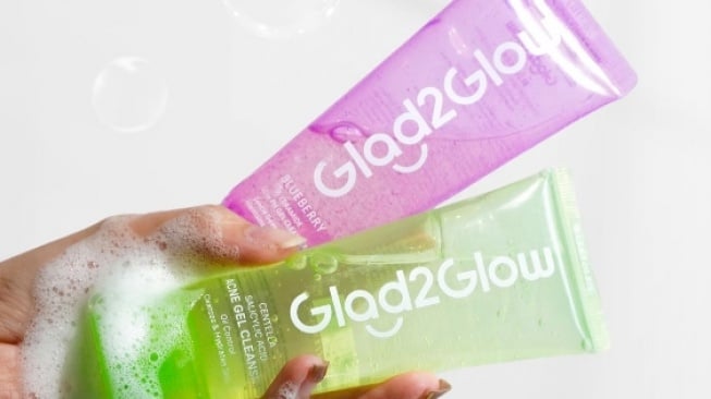 3 Varian Cleanser Glad2Glow Atasi Jerawat dan Kulit Kusam, Mulai Harga Rp49 Ribu