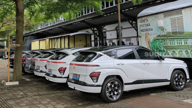 All New Kona Electric mendapatkan sambutan positif dari pasar Indonesia. [Suara.com/Liberty Jemadu]