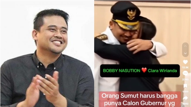 Beredar Video Pria Mirip Bobby Nasution Peluk Clara Widianda, Rupanya Begini Faktanya