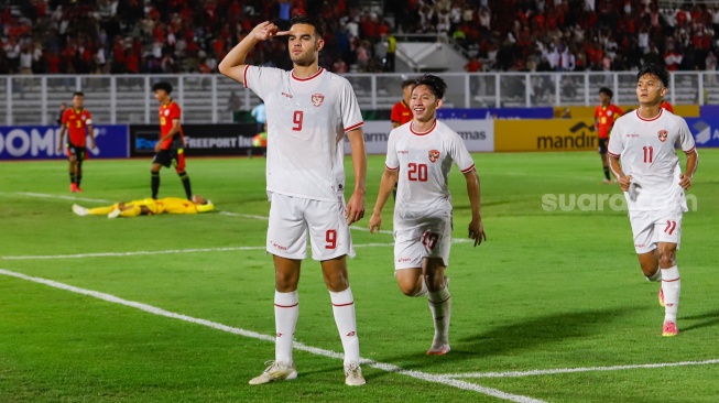 Garuda Muda Tekuk Timor Leste 3-1, Intip Gaya Selebrasi Jens Raven