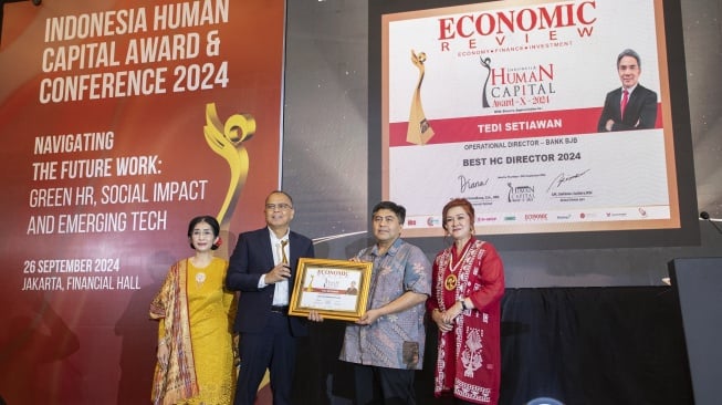 bank bjb Raih 3 Penghargaan Indonesia Human Capital Award (IHCA) X 2024