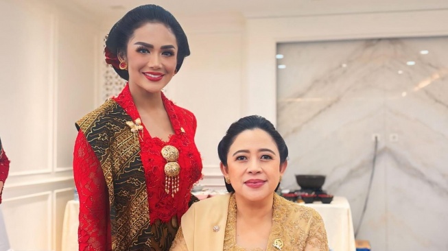 Kris Dayanti dan Puan Maharani, [Instagram/@krisdayantilemos]