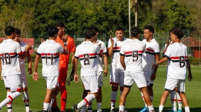 Welber Jardim Masuk Starting XI Sao Paulo U-17 vs Juventus Malam Ini [saopaulofc.net]