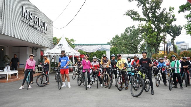 MS Glow Aesthetic Clinic Medan Gelar Fun Ride hingga Edukasi Kesehatan