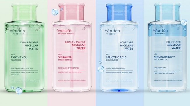 Terbaru! 4 Micellar Water Wardah Ukuran Jumbo Mengandung Serum Booster