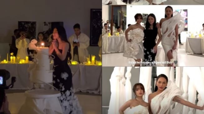 Dihadiri Fuji, Pesta Ulang Tahun Rachel Vennya Jadi Sorotan: Kayak White Party