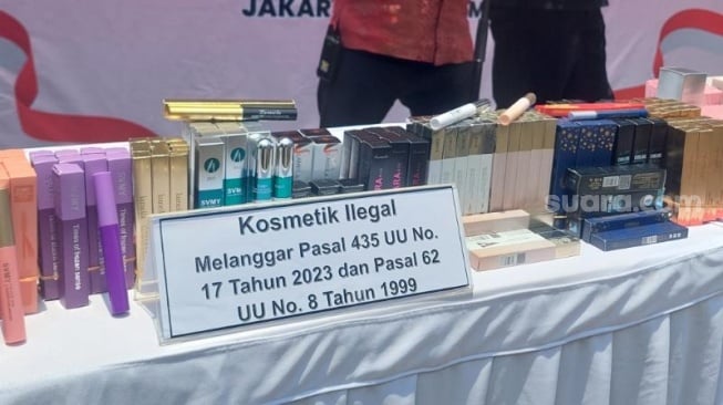 Dari Logam hingga Merkuri, Ini Kandungan Zat Berbahaya Pada Kosmetik Ilegal yang Disita BPOM