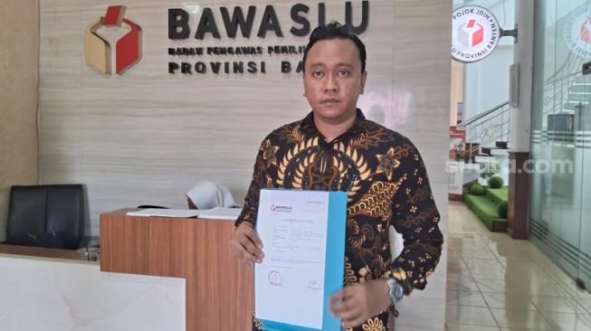 Ketua Apdesi Lebak Dilaporkan ke Bawaslu Banten, Diduga Ajak Para Kades Menangkan Andra Soni